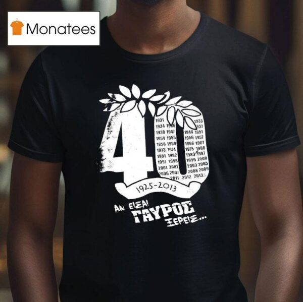 Celebrate Years T Shirt