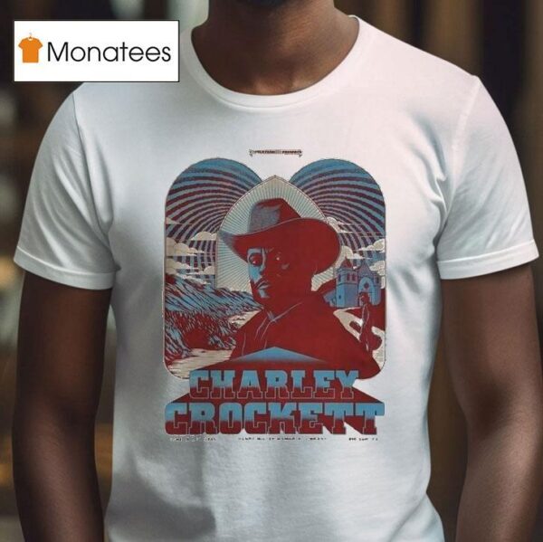 Charley Crockett Concert At Henry Miller Memorial Library In Big Sur On June Western T Shirt