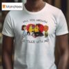 Charlie Brown And Lucy The Peanuts Will You Abolish The Police With Me T Shirt