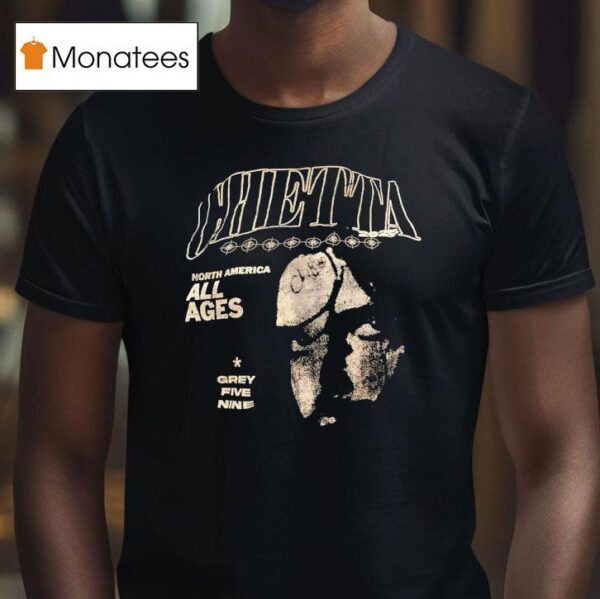 Chetta North America All Ages Grey Five Nine T Shirt