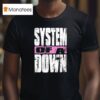 Chicago System Of A Down Soldier Field Tour T Shirt