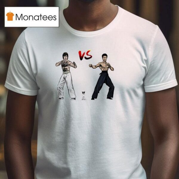 Chuck Norris Vs Bruce Lee T Shirt