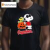 Cleveland Guardians Snoopy Woodstock Pumpkin Halloween T Shirt