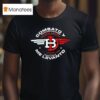 Combato Me Levanto Bendita Locura Pena Atletico De Madrid Logo T Shirt
