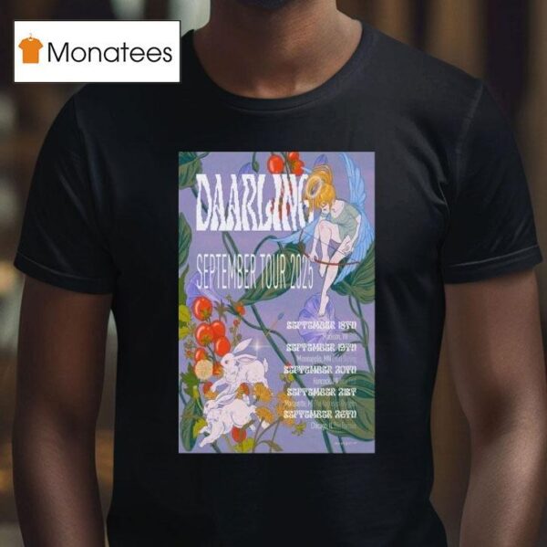 Daarling September Tour Bunny T Shirt