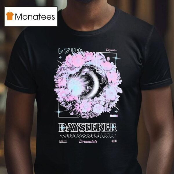 Dayseeker Dreamstate Disco Wreath T Shirt