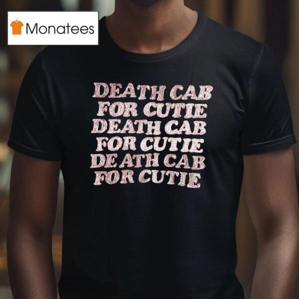 Death Cab For Cutie Crayon T Shirt