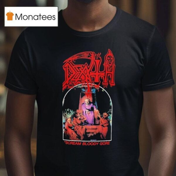 Death Scream Bloody Gore T Shirt