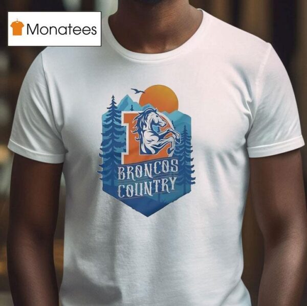 Denver Broncos Country Vintage T Shirt