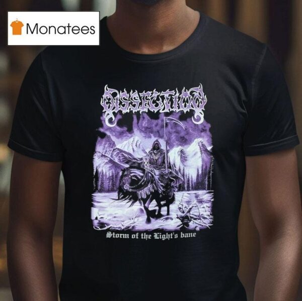 Dissection Storm Of The Light S Bane Grim Reaper T Shirt