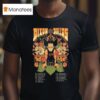 Dixon Dallas Tour Dates Guitar Flower T Shirt