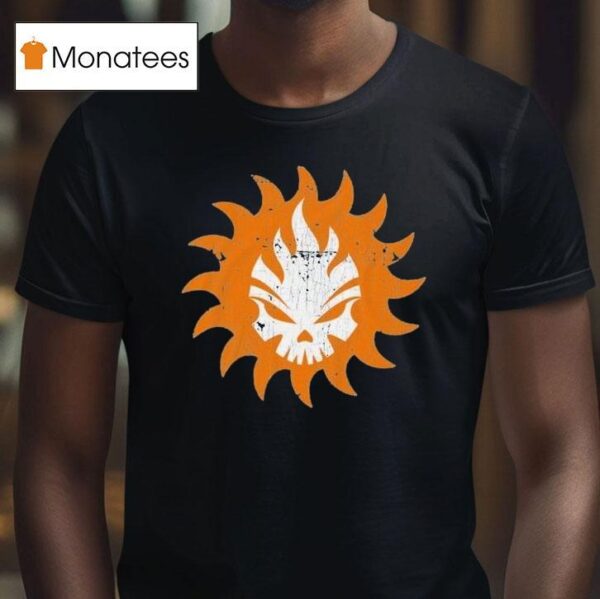 Do It With Dan Fire Skull T Shirt
