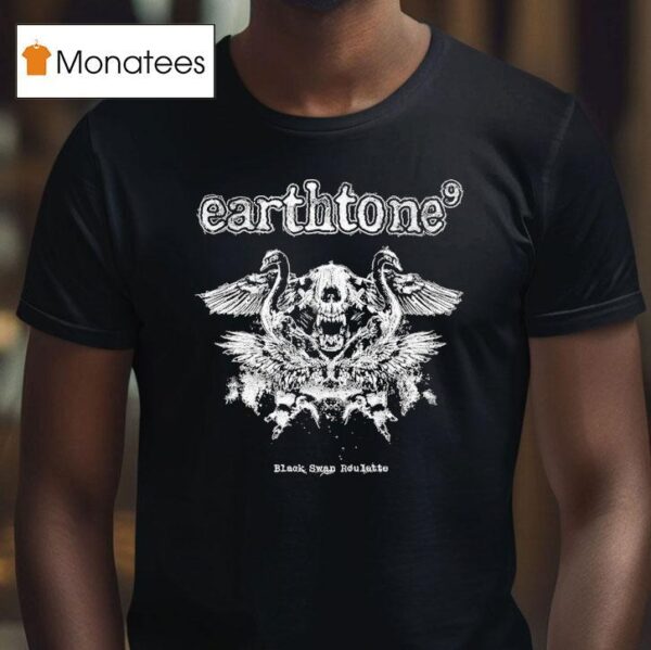 Earthtone Ltd Ed Black Swan Roulette T Shirt