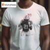 Emmett Johnson We Re Back Co Nebraska Cornhuskers Football T Shirt