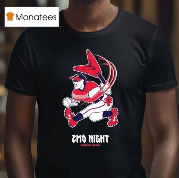 Emo Night Nashville Sounds T Shirt
