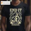 End It Never Looking Forward Always Looking Back Spade Reaper T Shirt