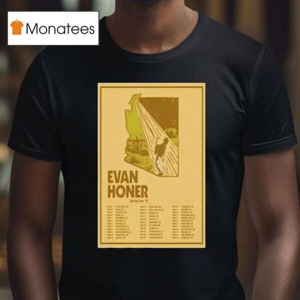 Evan Honer Spring Tour T Shirt