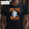Farm Fresh Football Mascot Utah State Fooball Logan U T Shirt