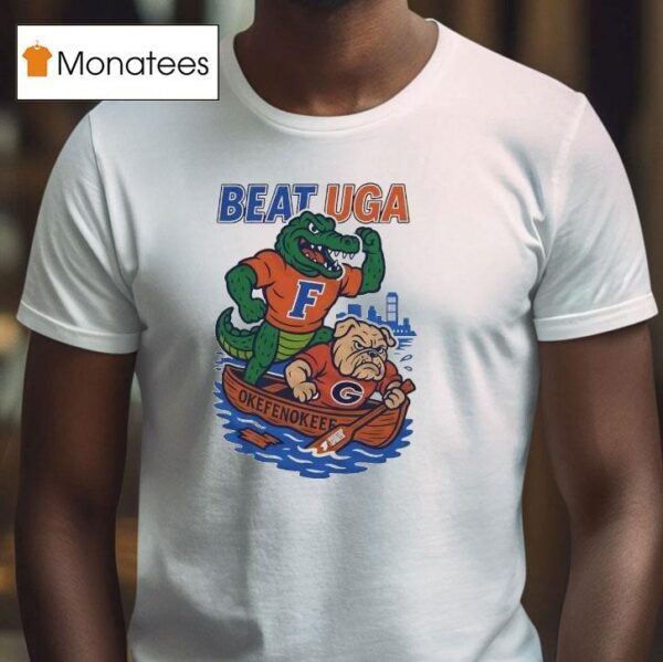 Florida Gators Beat Uga Georgia Bulldogs Okefenokee T Shirt