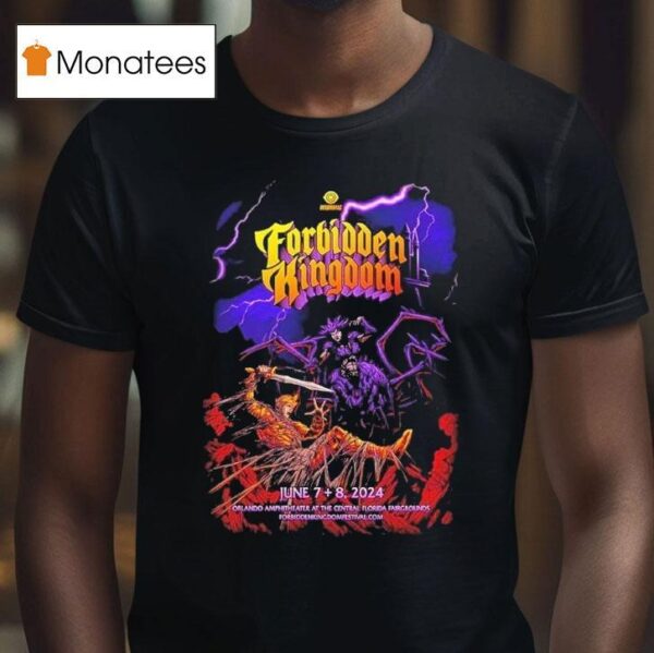 Forbidden Kingdom Spider Zone Orlando T Shirt