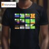 Fujifilm Years Of Mch Film Simulations T Shirt