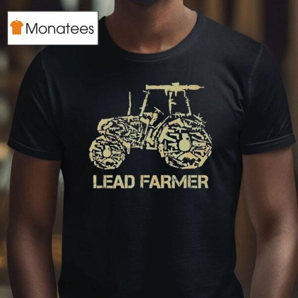 Fullmag Lead Farmer Tractor T Shirt