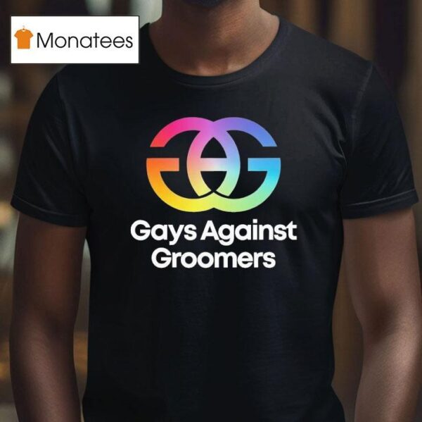 Gays Against Groomers Logo T Shirt