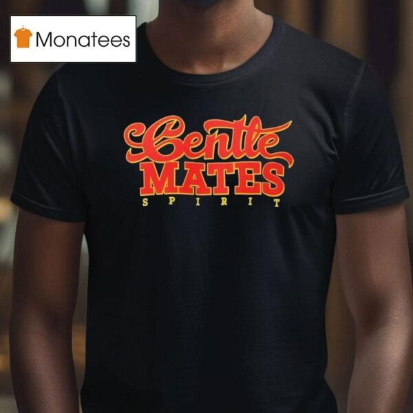 Gentle Mates Spirit Noir Logo T Shirt