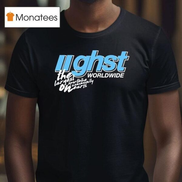 Ghost Racing Ghost The Largest Sportbike Community On Earth Worldwide T Shirt
