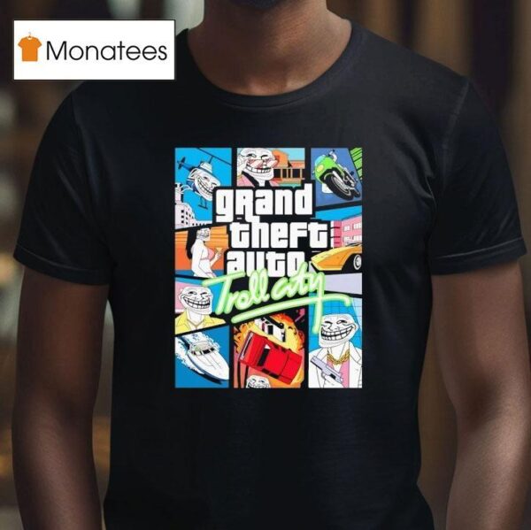 Grand Theft Auto Trol City T Shirt