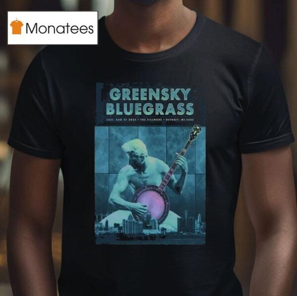 Greensky Bluegrass The Fillmore In Detroit Mi Aug T Shirt