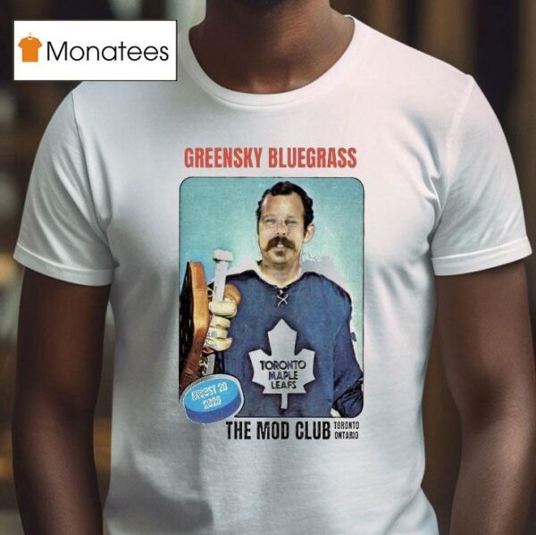 Greensky Bluegrass The Mod Club Toronto On Aug T Shirt