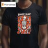 Hallow Heart Th Skeleton Cut Out Halloween T Shirt