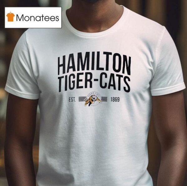Hamilton Tiger Cats Logo Est T Shirt