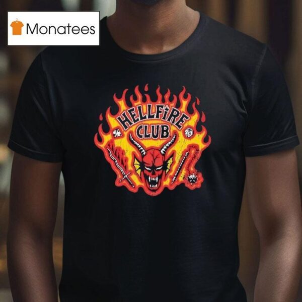 Hellfire Club Horned Devil T Shirt