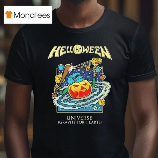 Helloween Giants And Monsters Universe Gravity For Hearts Halloween T Shirt