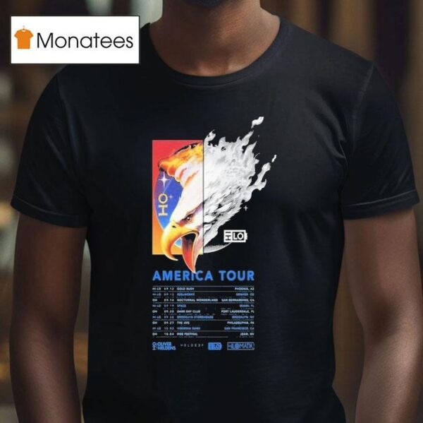 Hi Lo America Tour Dates Eagle T Shirt