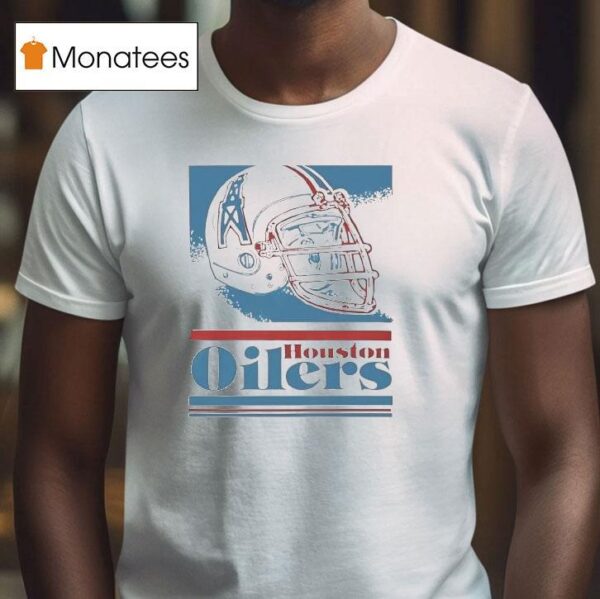 Houston Oilers Football Helme T Shirt