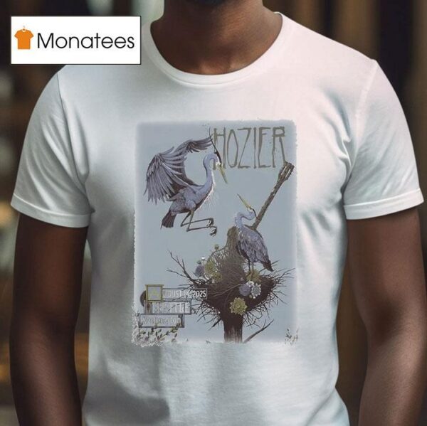 Hozier Seattle Tour At Seattle In Washington On August T Shirt
