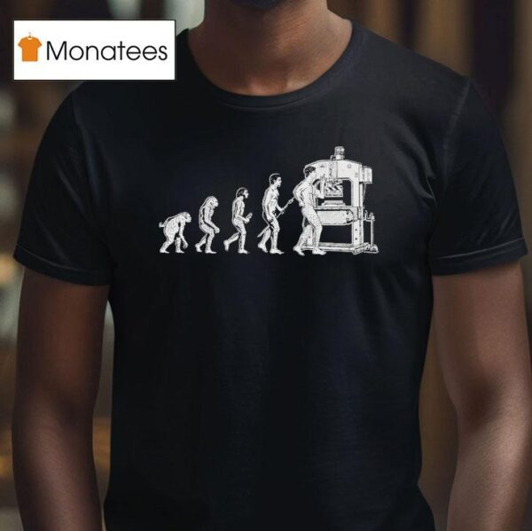 Hydraulic Press Channel Press Evolution T Shirt