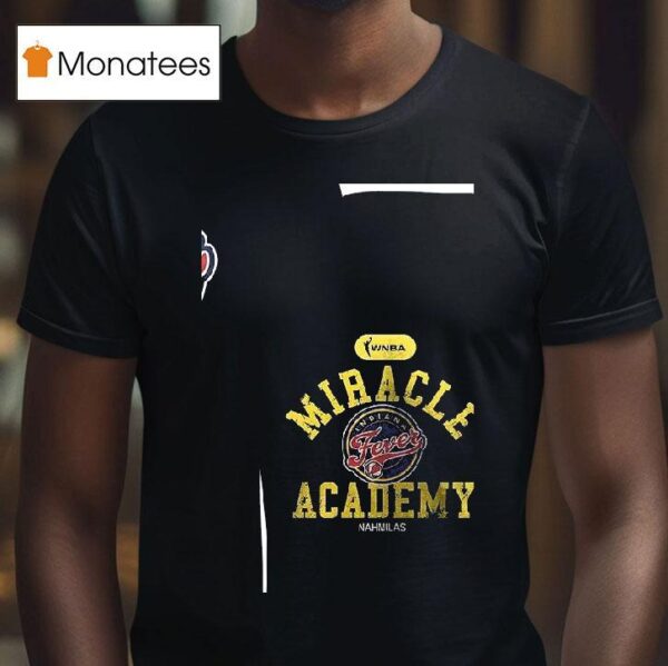 Indiana Fever Miracle Academy Logo T Shirt