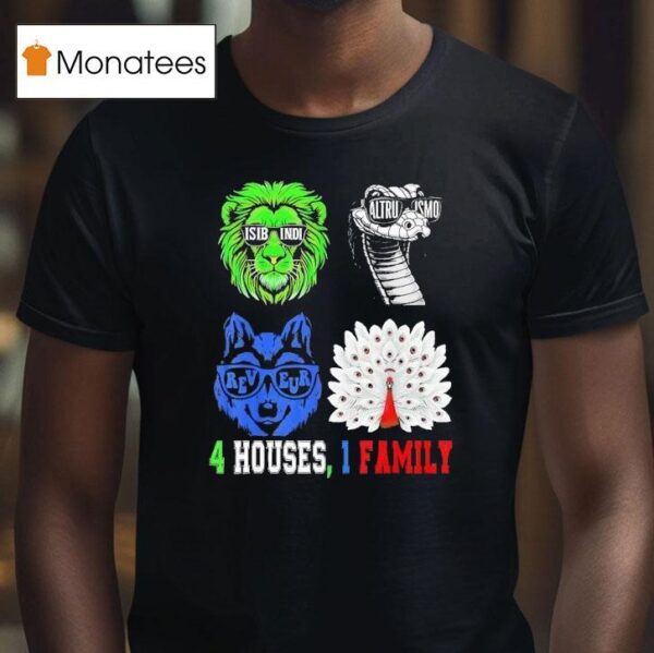Isibindi Altruismo Reveur Houses Family T Shirt