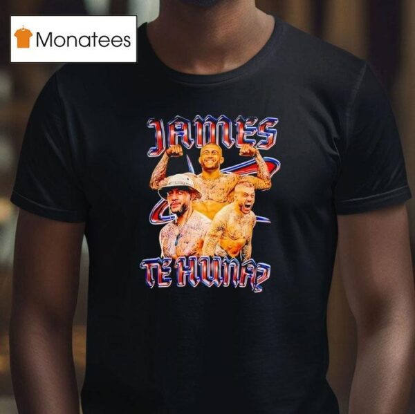 James Te Huna Mma Graphic T Shirt