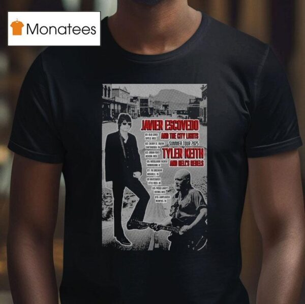 Javier Escovedo And The City Lights Summer Tour T Shirt