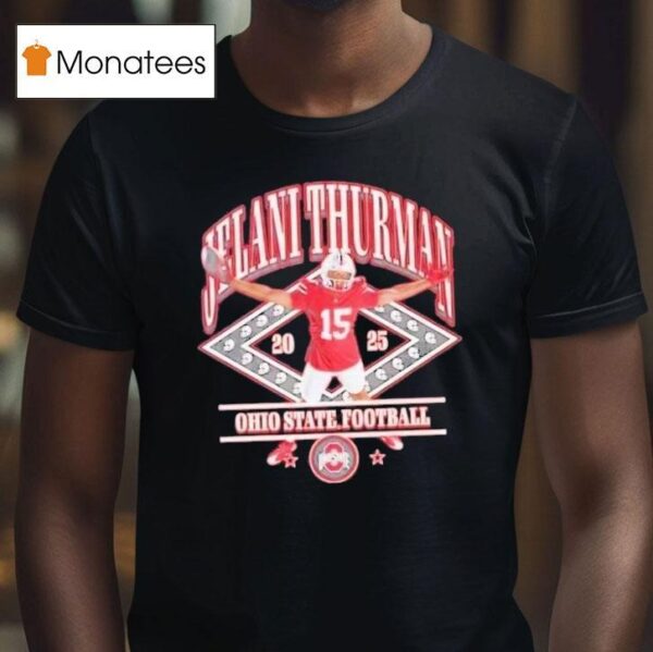 Jelani Thurman Celebration Ohio State Buckeyes T Shirt