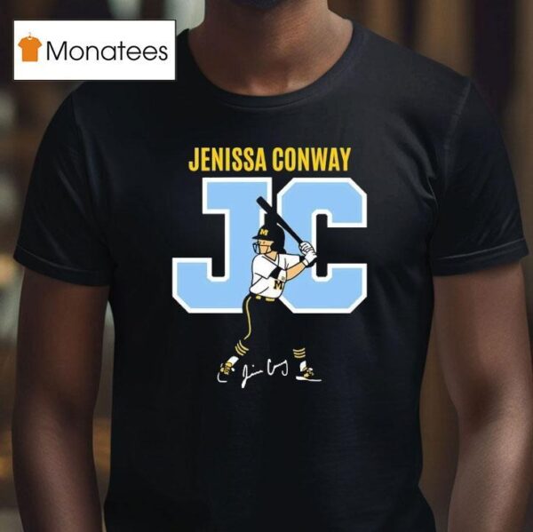 Jenissa Conway Michigan Wolverines Softball T Shirt