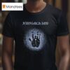 Jerry Garcia Live At The Warfield In San Francisco California On Feb And Mar And Handprin T Shirt