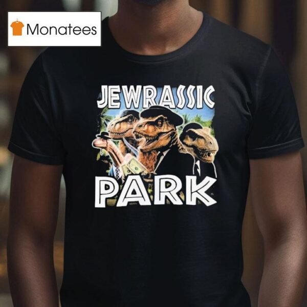 Jewrassic Park T Rex Dinosaur T Shirt