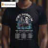Joey Harkum One Foot In The Grave Tour Dates Skeleton T Shirt