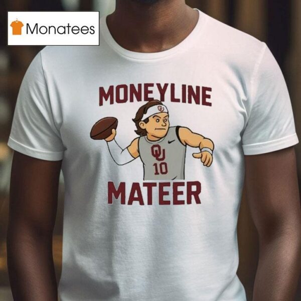 John Mar Moneyline Mar Oklahoma Sooners T Shirt